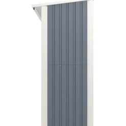 Polttopuukatos Fornorth 242x89x190cm, 2.15m²