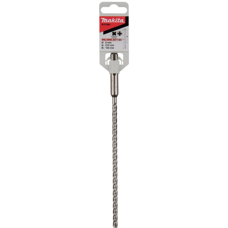 Poranterä Makita Nemesis2 B-57984, SDS-Plus, 6x215mm, 4-leikkuinen