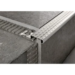 Porraskulmalista Progress Profiles Prostair ACC, 2,7m, 30mm, 8mm, harjattu rst