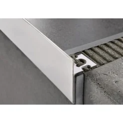 Porraskulmalista Progress Profiles Protermstep ACC, 2,7m, 15/30mm, kiiltävä rst
