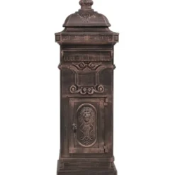 Postilaatikko alumiini vintagetyyli ruostumaton pronssi
