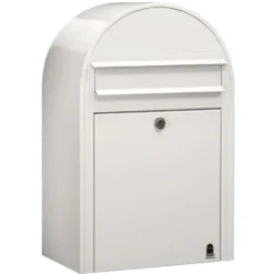 Postilaatikko Classic, 50x32x21cm, valkoinen RAL9016