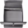 Postilaatikko ruostumattomasta teräksestä 400x120