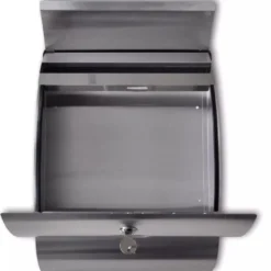 Postilaatikko ruostumattomasta teräksestä 400x120