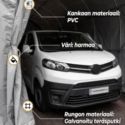 Pressutalli Fornorth, pyöreä muoto, vaaleanharmaa, eri kokoja