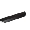 Profiilivedin Beslag Design Vann, 200x20x44mm, musta