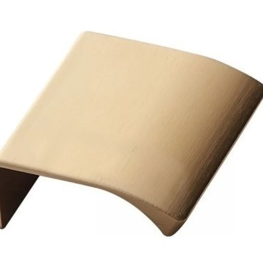 Profiilivedin Beslag Design Edge Straight, 40 mm, harjattu messinki