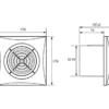 Puhallin Thermex Silent 100 CRZ