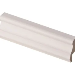 Puolipaneelilista Maler, 23x40x2700mm, mänty, valkoinen