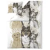 Pussilakanasetti Vallila Ystävykset, 150x210cm, beige