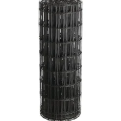Puutarha-aita Hortus, 5x10cm, 2.1mm, 10m, 0% PVC, musta