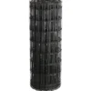 Puutarha-aita Hortus, 5x10cm, 0.8x25m, 0% PVC, musta