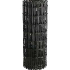 Puutarha-aita Hortus, 5x10cm, 0.8x25m, 0% PVC, musta