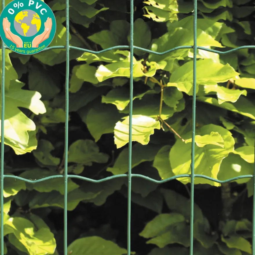Puutarha-aita Hortus, 5x10cm, 1.5x25m, 0% PVC, vihreä