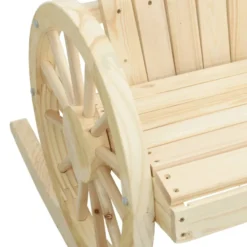 Puutarhan Adirondack-keinutuoli, täysi kuusi, eri pakkauskokoja (32794)