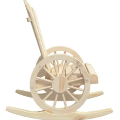 Puutarhan Adirondack-keinutuoli, täysi kuusi, eri pakkauskokoja (32794)