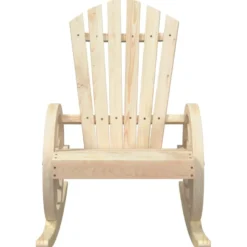 Puutarhan Adirondack-keinutuoli, täysi kuusi, eri pakkauskokoja (32794)