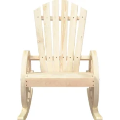Puutarhan Adirondack-keinutuoli, täysi kuusi, eri pakkauskokoja (32794)