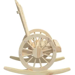 Puutarhan Adirondack-keinutuoli, täysi kuusi, eri pakkauskokoja (32794)
