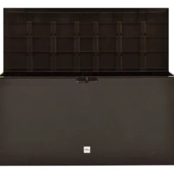 Puutarhan säilytyslaatikko, 114x47x60 cm, ruskea
