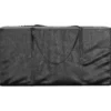 Puutarhan tyynyjen säilytyskassit 2 kpl musta 150x75x75 cm polyeteeni (55397)