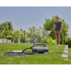 Puutarhapumppusarja Gardena 4100 Silent Jet, 4100l/h, 3.6bar + letkut ja liittimet
