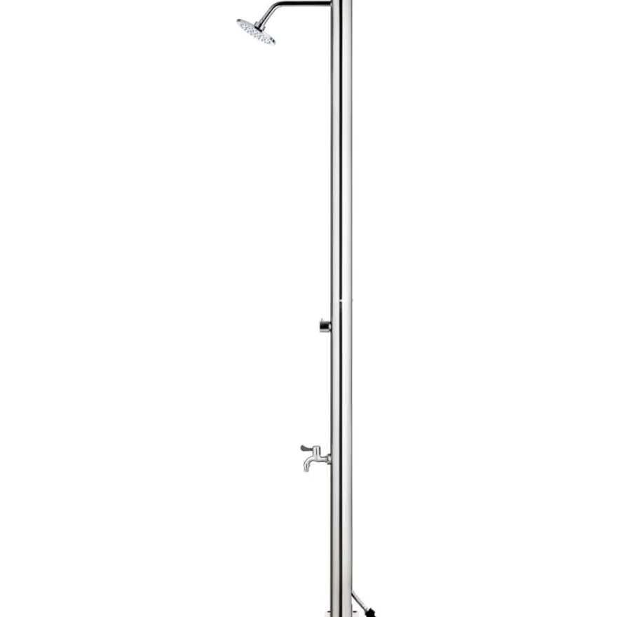 Puutarhasuihku 215 cm ruostumaton teräs
