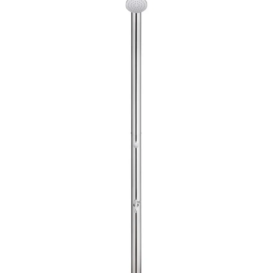 Puutarhasuihku 215 cm ruostumaton teräs