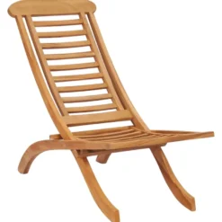 Puutarhatuoli Taitettava 50x90x69 cm täysi tiikki (19163)