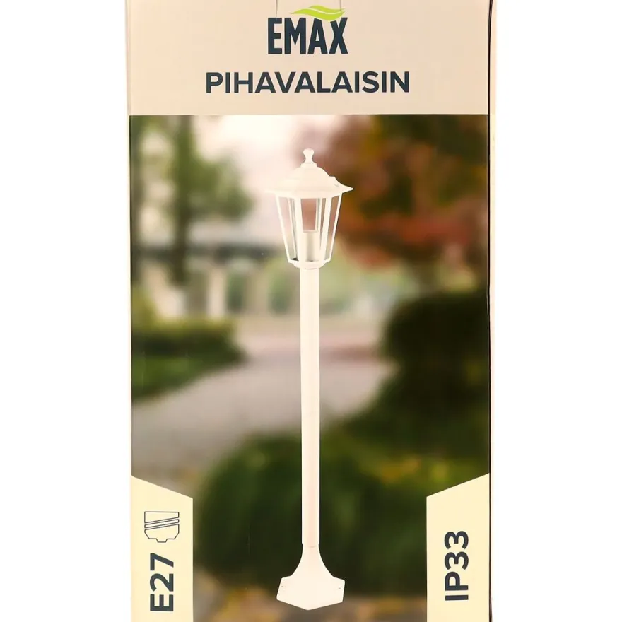 Pylväsvalaisin Emax, 1.2m, E27, eri värejä