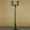 Pylväsvalaisin Konstsmide Firenze 7234-600, 250x630x2200mm, 2-haarainen, vihreä