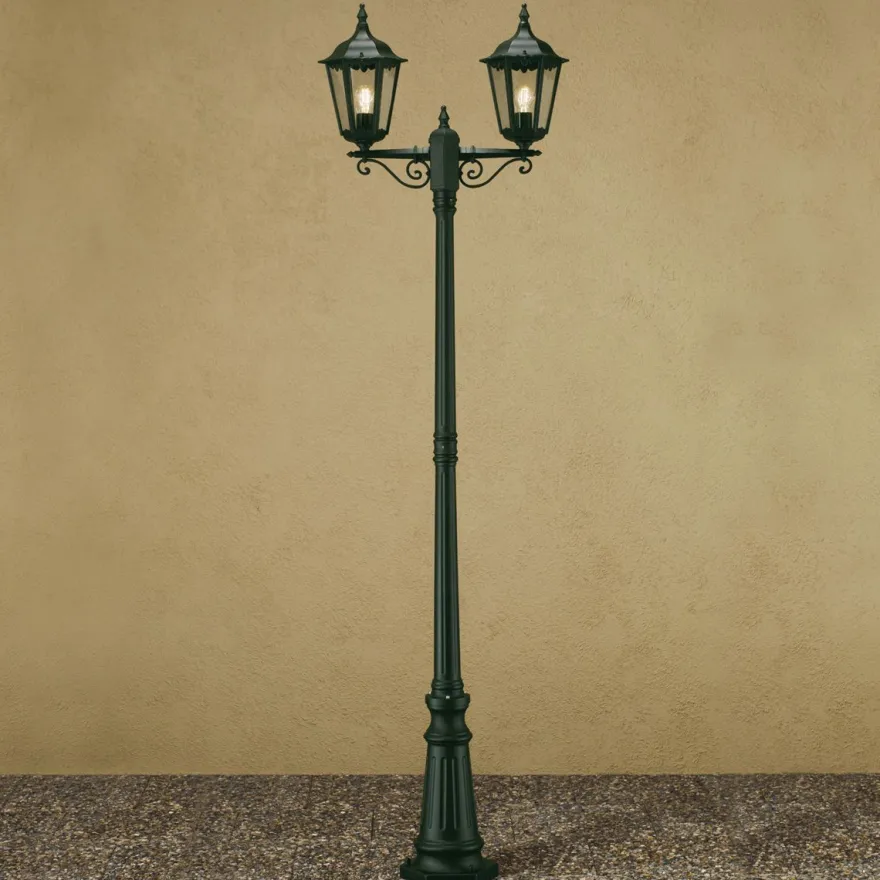Pylväsvalaisin Konstsmide Firenze 7234-600, 250x630x2200mm, 2-haarainen, vihreä
