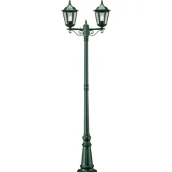 Pylväsvalaisin Konstsmide Firenze 7234-600, 250x630x2200mm, 2-haarainen, vihreä