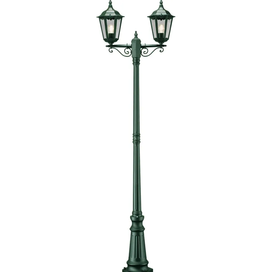Pylväsvalaisin Konstsmide Firenze 7234-600, 250x630x2200mm, 2-haarainen, vihreä