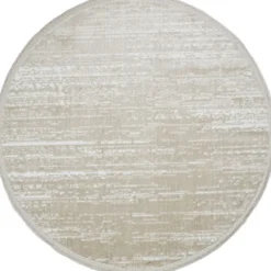 Pyöreä matto Linento Jasmine 1452 beige/valkoinen, eri kokoja