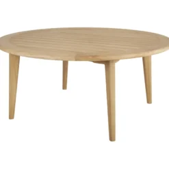 Pyöreä ruokapöytä ulos Brafab Lilja, Ø165cm, tiikki