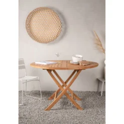 Pyöreä ruokapöytä ulos Venture Home Kenya, ø120cm