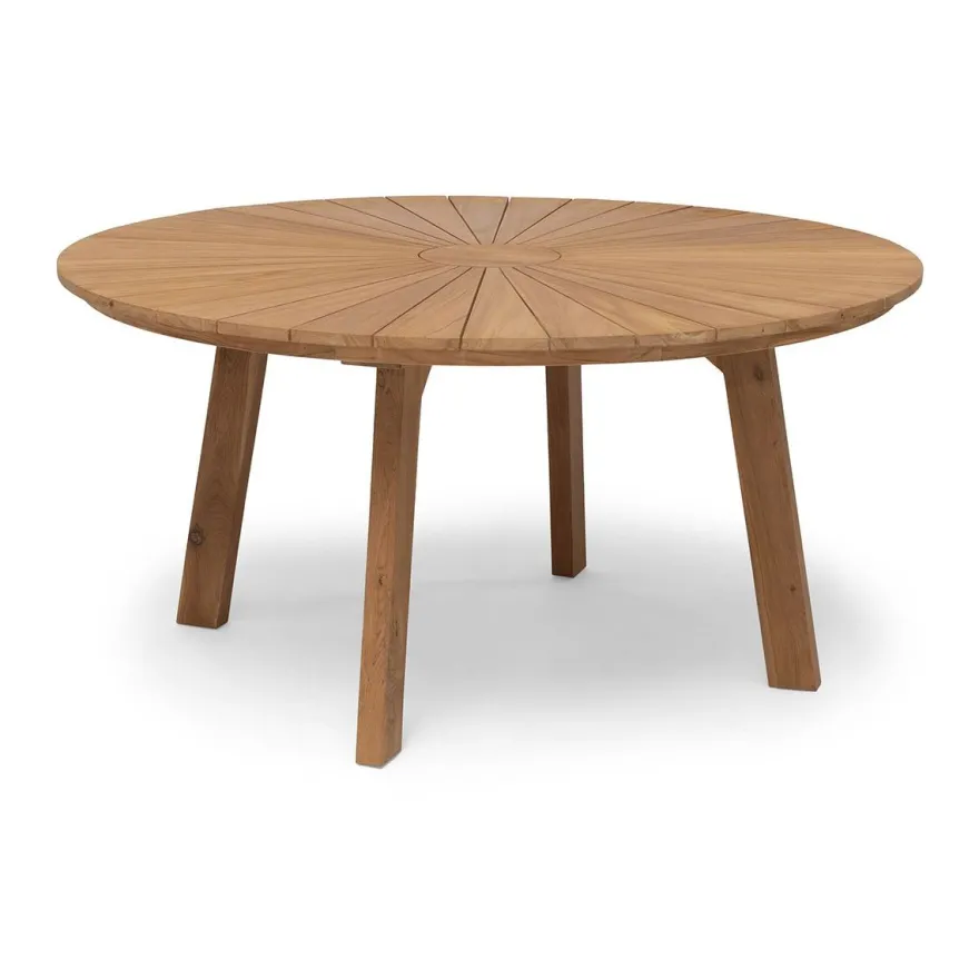 Pöytä Hillerstorp Ringsjö, Ø150x73cm, tiikki