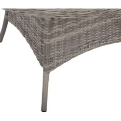 Pöytä Home4You TRENTO Ø110xK73,5 cm, vaaleanharmaa