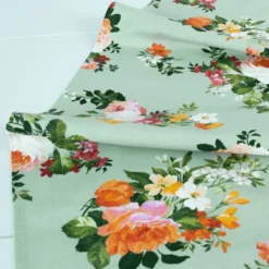 Pöytäliina Home4You SUMMER kukkakuosi Ø170 cm, kukat, monivärinen