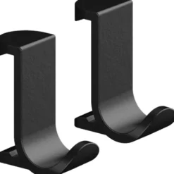 Pyyhekoukku Hansgrohe WallStoris, leveä, mattamusta