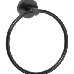 Pyyherengas Bemeta Dark, 170x55x195 mm, pyöreä, musta