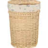 Pyykkikori Home4You WILLI EMMA Ø41xK57 cm, beige