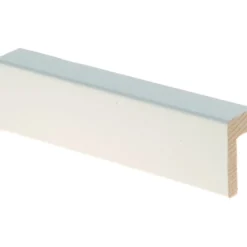 Reunalista Maler Aava, 21x42/13x2700mm, mänty, valkoinen