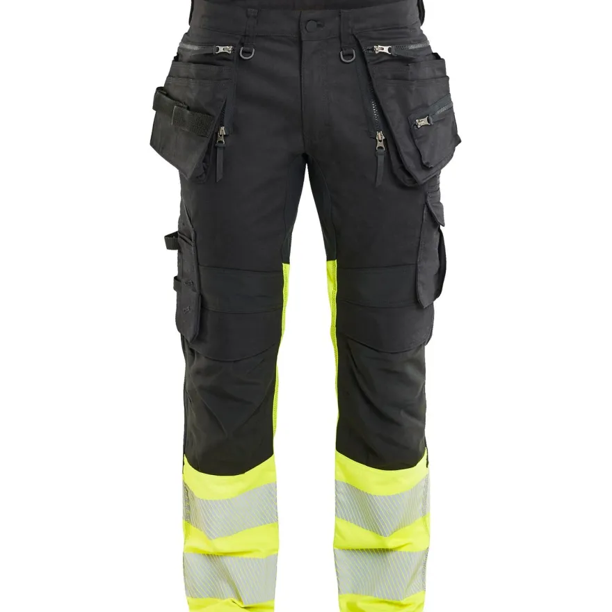 Riipputaskuhousut Blåkläder 1130 Highvis Stretch, denim