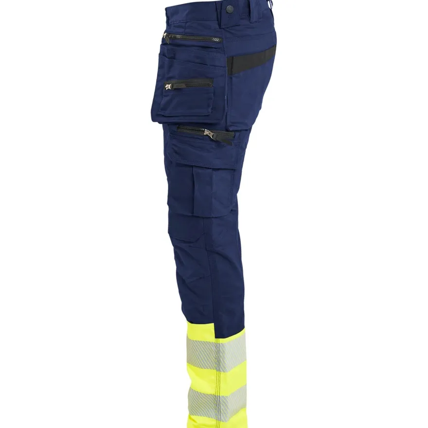 Riipputaskuhousut Blåkläder 1130 Highvis Stretch, denim