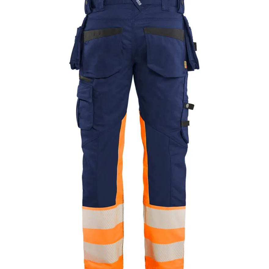 Riipputaskuhousut Blåkläder 1130 Highvis Stretch, denim