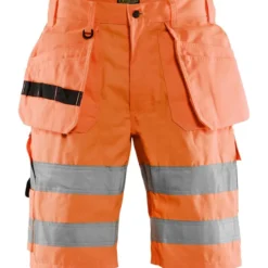 Riipputaskushortsit Blåkläder 1535 Highvis, huomio-oranssi