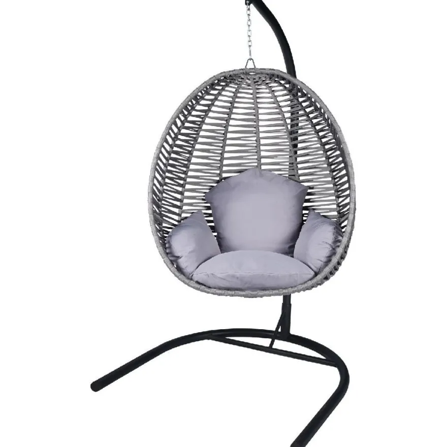 Riipputuoli Linento Garden Findik, harmaa