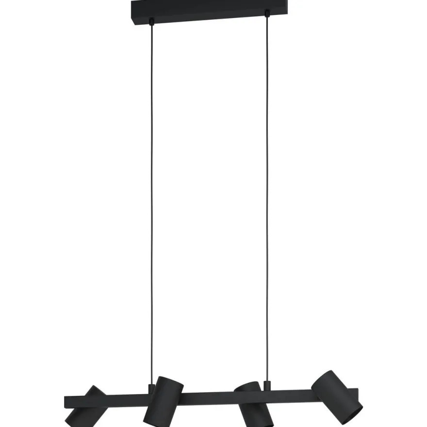 Riippuvalaisin Eglo Gatuela 1, 4-osainen, musta